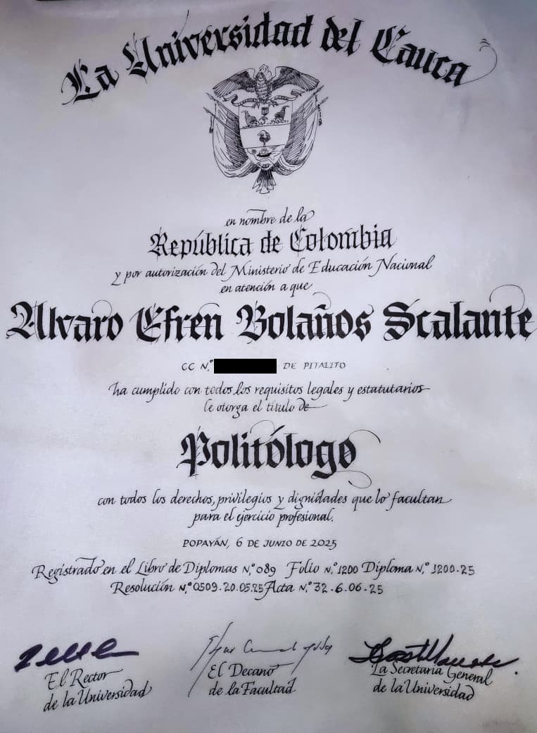 Diploma en Ciencia Política